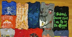 Boys size 10 assorted t-shirts